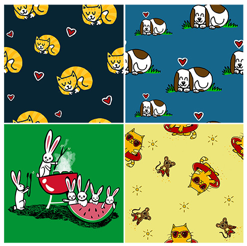 summery patterns
