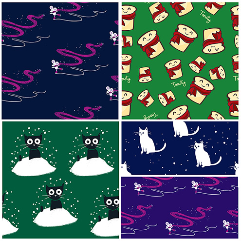 wintery patterns